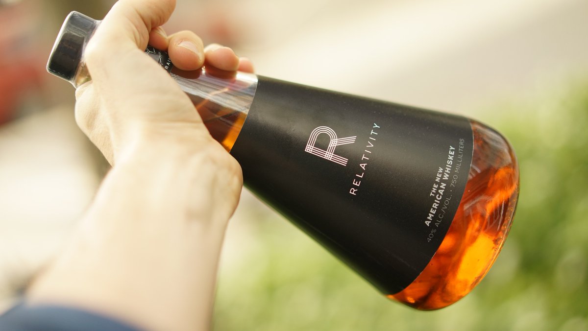 RelativityWhisk's tweet photo. A whiskey ahead of its time. Discover how Relativity is innovating in a traditional space. Available in select Boston stores and through @Drizly. #BeAheadOfYourTime #DiscoverRelativity https://t.co/dy7PCU4K96