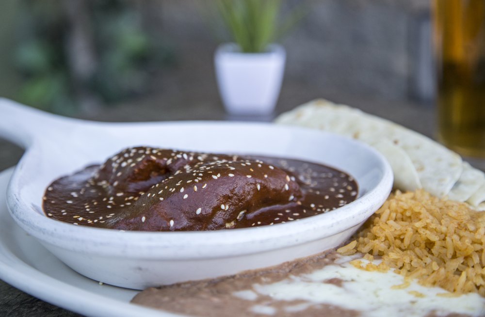 FreshAgaveGrill's tweet photo. Mole #Monday...it's what's for lunch! https://t.co/FerTbqP51L
