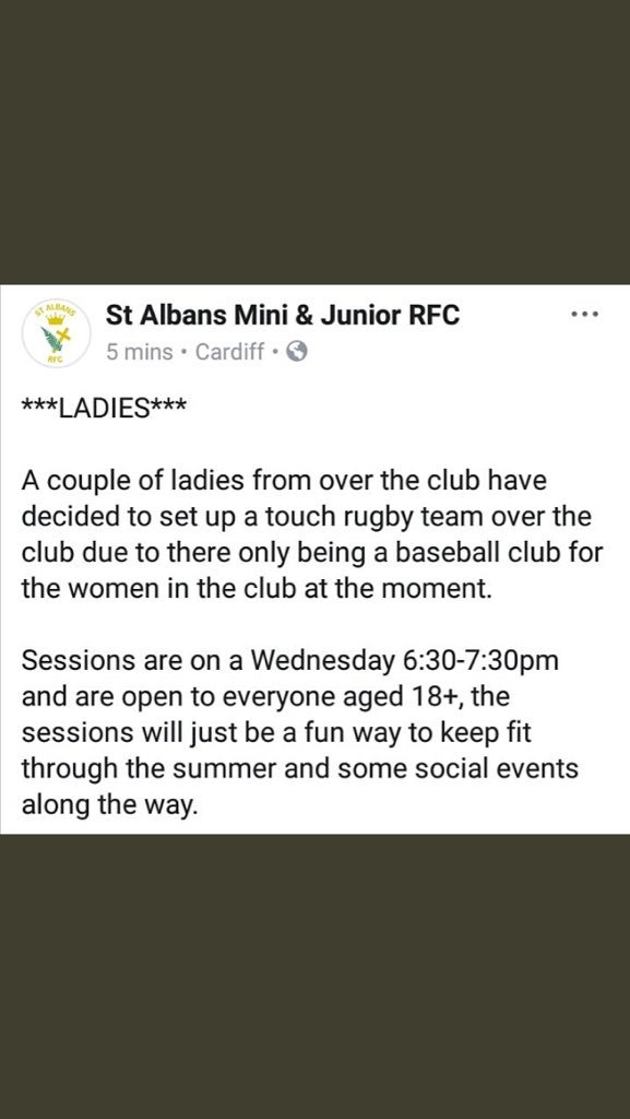 thebunsrfc's tweet photo. FANTASTIC NEW INITIATIVE BEING SPEARHEADED BY @laurenholloway9 - WOMENS SUMMER TOUCH RUGBY #BLEEDBLACKANDAMBER 🖤💛🖤💛 https://t.co/hAEqmhcSeB