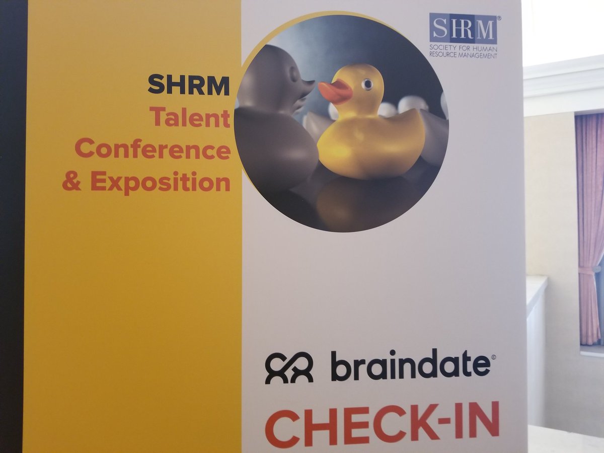 brandeehires's tweet photo. @SHRM I'm here, registered and ready to learn #aiq https://t.co/6WoSkZMeYs
