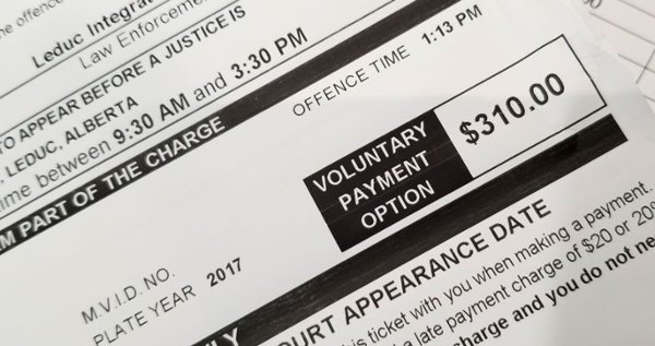 If you are late registering your vehicle thats the fine. If you need reminding go to our website and click on Reminder Service we will text or email you to remind you on Registration and your Divers license #stonyplain #parklandcounty