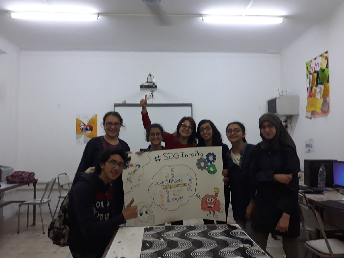 ImenMarzouk's tweet photo. #SDGInnoPro
#MIEExpert #MITrainer #MicrosoftEDU Poster created with a lot of innovation and creativity for the 1rst week of Innovation Project https://t.co/sBz5pabX6R