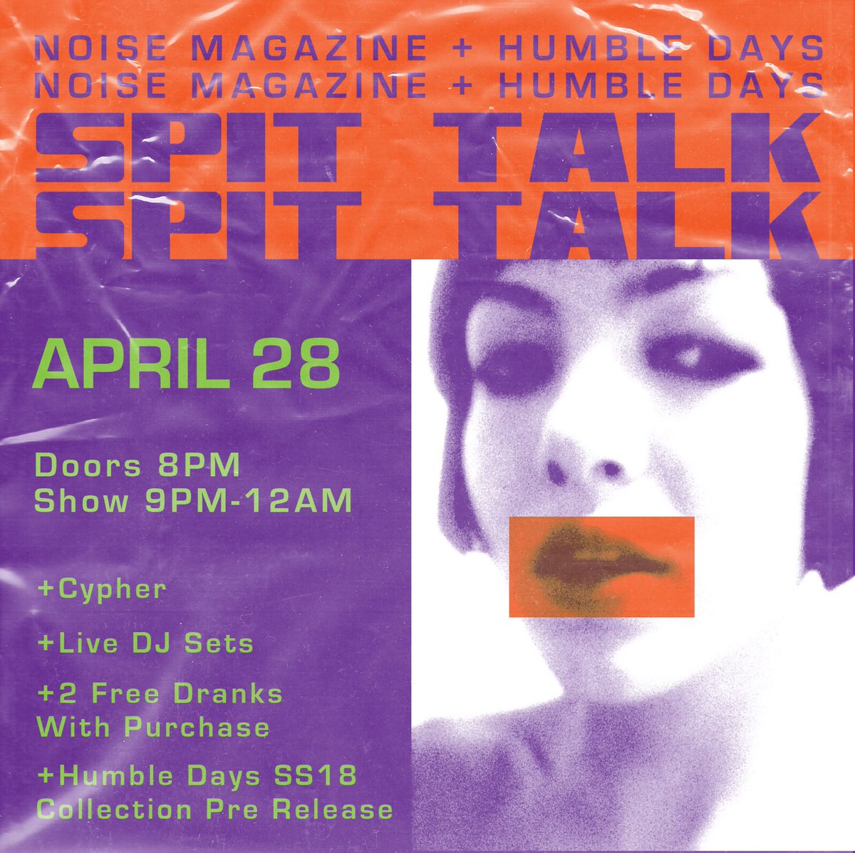 benbuckner_10's tweet photo. If you’re gonna be in the area don’t miss the @HumbleDaysCo SS18 collection pre-release! #SPiTTALK https://t.co/pnAT2nR8sO