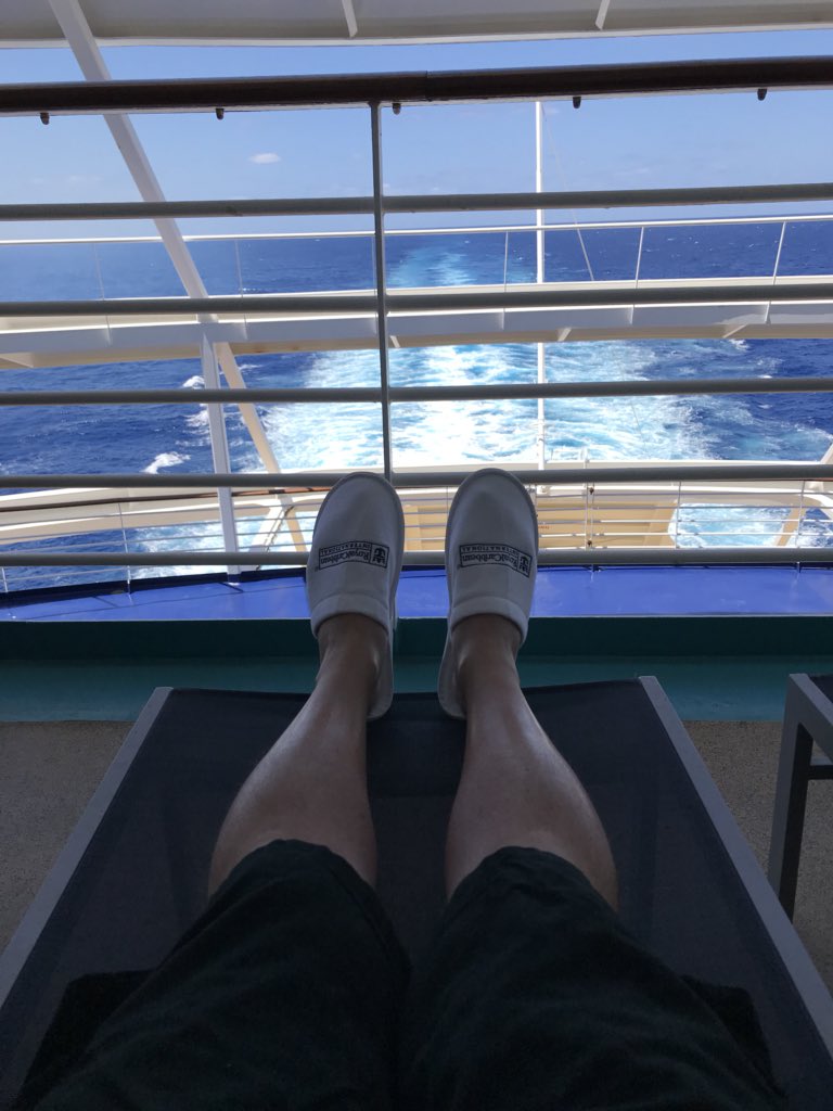 GregBrockman's tweet image. Thank you Royal Caribbean for the amazing and EXTREMELY relaxing view from my Aft JR Suite on the Liberty of the Seas!!  My NEW happy-place for the next 2 weeks!! @RoyalCaribbean @JamesVanFleet #LibertyOTS #DiamondPlus #Loyal2Royal