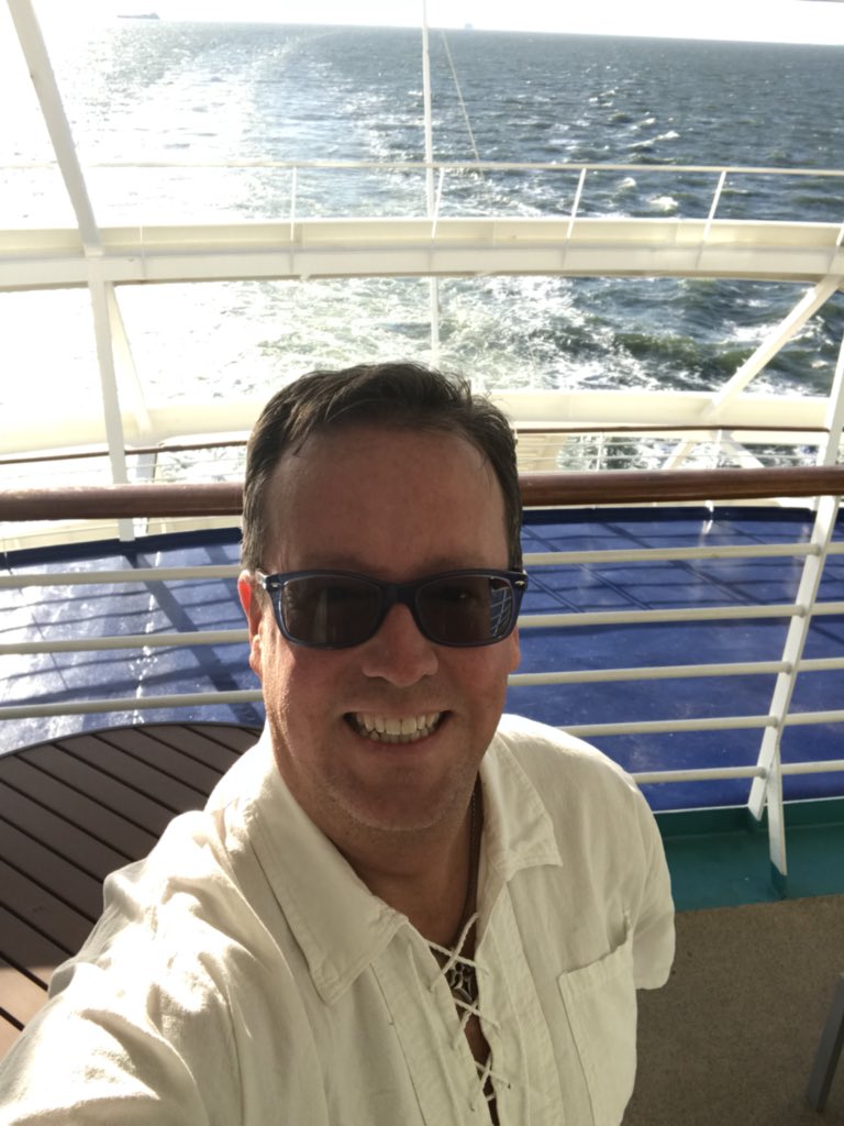 GregBrockman's tweet image. Thank you Royal Caribbean for the amazing and EXTREMELY relaxing view from my Aft JR Suite on the Liberty of the Seas!!  My NEW happy-place for the next 2 weeks!! @RoyalCaribbean @JamesVanFleet #LibertyOTS #DiamondPlus #Loyal2Royal