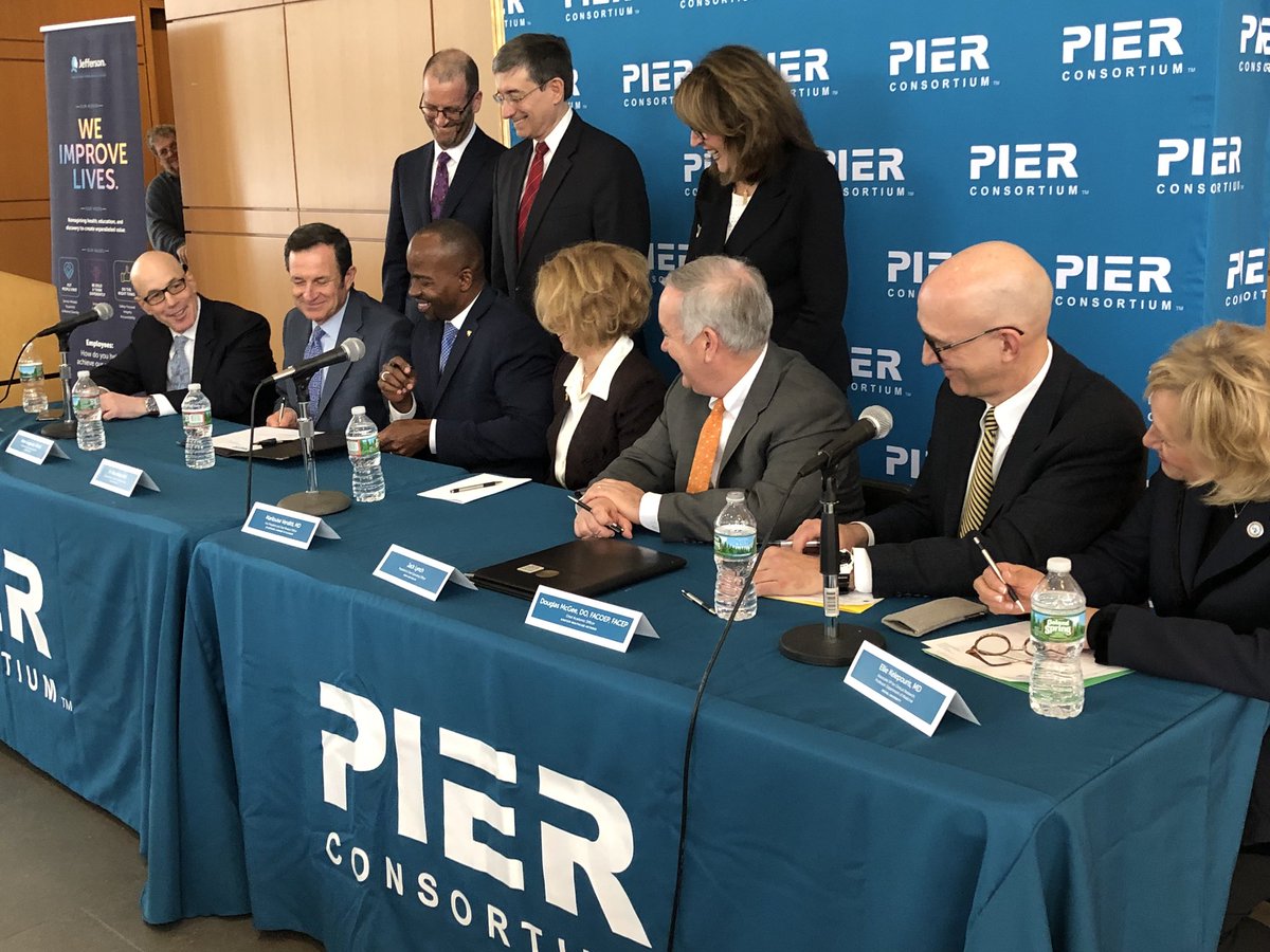 JeffersonUniv's tweet photo. It’s official! 🖊 #PIERConsortium https://t.co/FeqWIpFIwJ