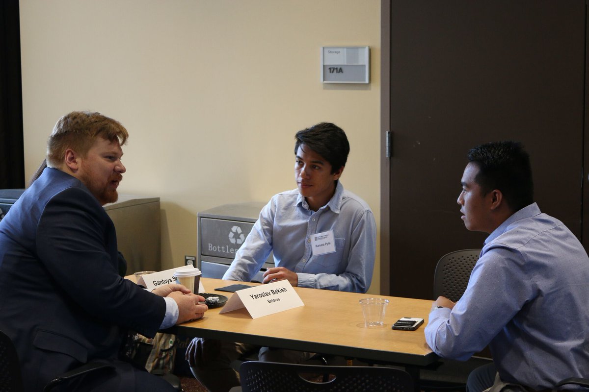 McCainInstitute's tweet photo. The McCain Institute's 2017 NGL Cohort kicked off their week-long leadership training module at @ASU by meeting with @asupublicsvc to discuss and collaborate on civic leadership projects and public service opportunities #NGLASU https://t.co/AkeOvFNY4K