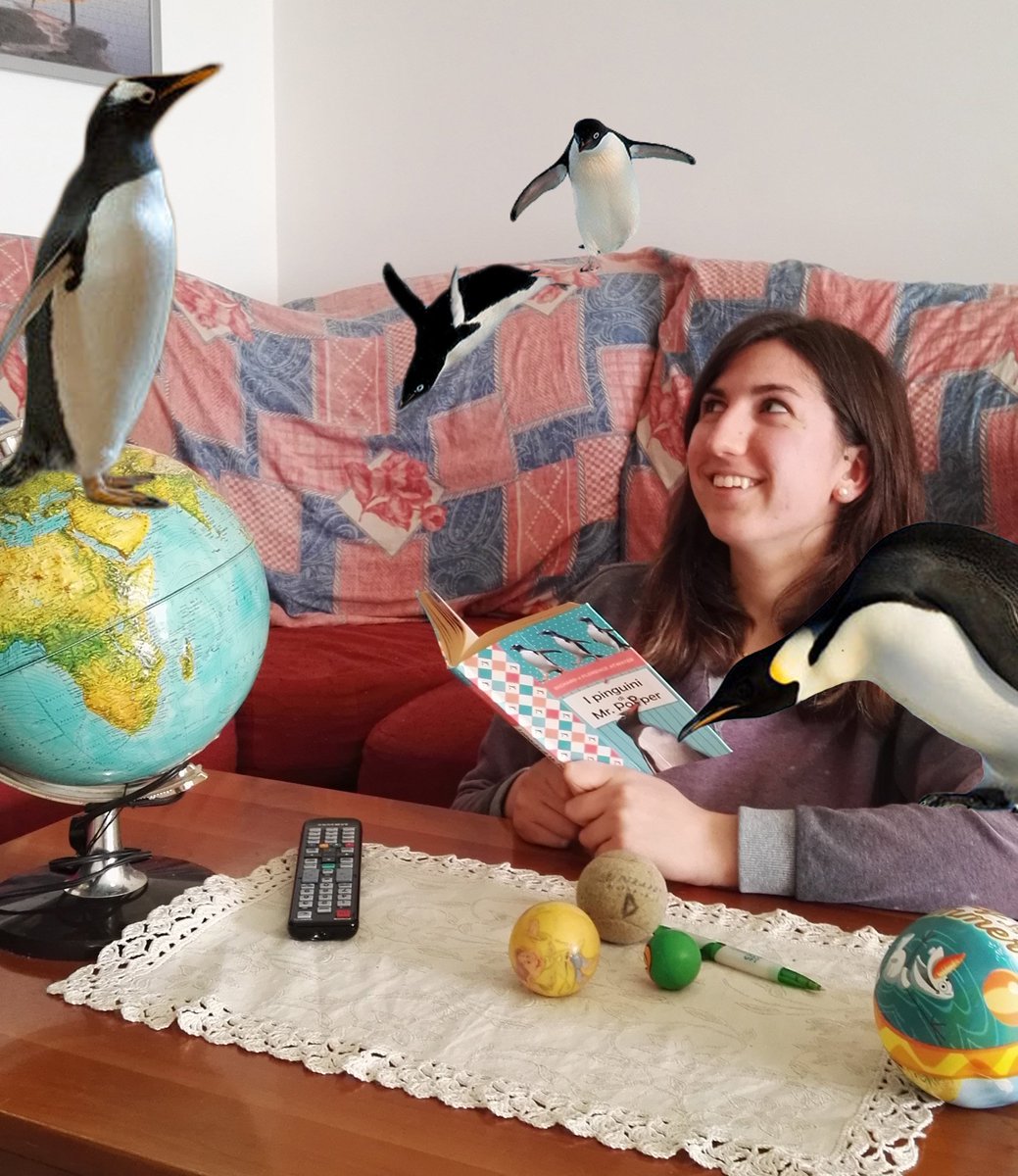 "Le mani gli tremavano e a stento riuscì a disfarsi dell'ultimo strato di imballaggio. Non c'erano dubbi. Era proprio un pinguino. Mr. Popper era ammutolito per la gioia. "

#storiadeimedia #IpinguinidiMrPopper <a href="/lacriscros/">Cristiana Rossato</a> #sfacciati