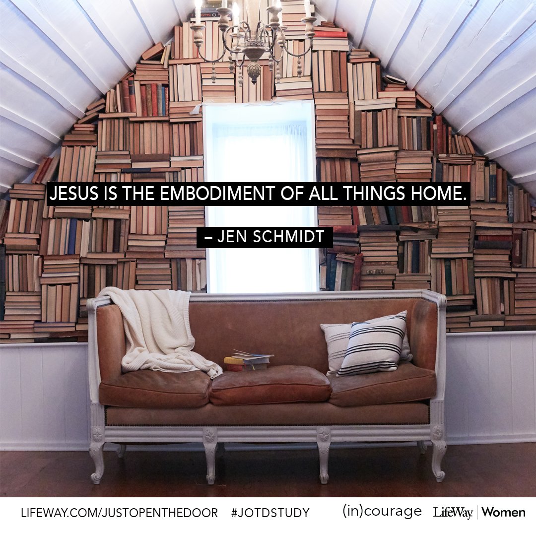LifewayWomen's tweet photo. Jesus is the embodiment of all things home. - @beautyandbedlam
#JOTDStudy https://t.co/Y0CXXKTHVs https://t.co/xyAorhsQgc