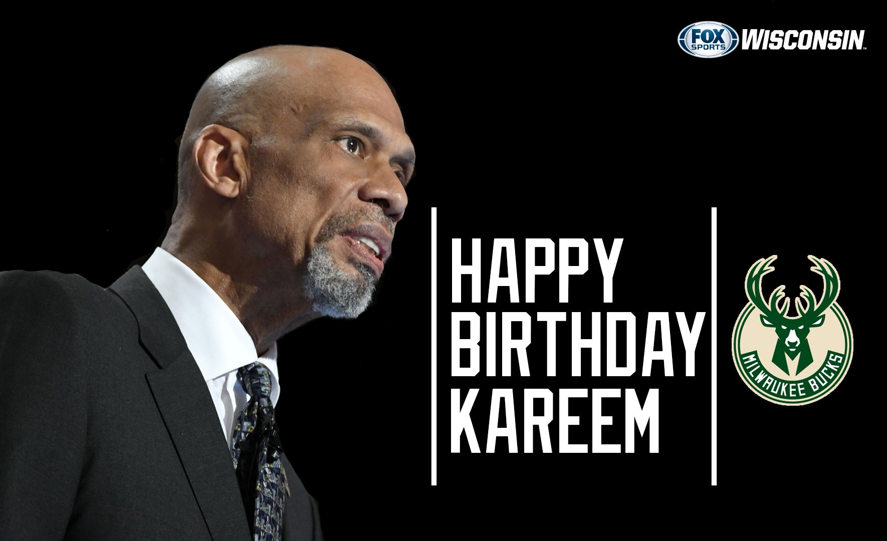 Happy Birthday to Legend and Hall of Famer Kareem Abdul-Jabbar ( 