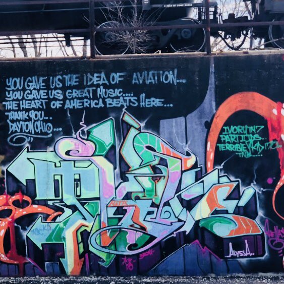 Dayton Mural Monday WK6!Couldn’t say it better myself. What does Dayton mean to you?

#Daytonoh #DaytonMurals #GemCity #fortheloveofDayton #LoveDayton #StreetArt #Murals #daytondotcom #ohioart