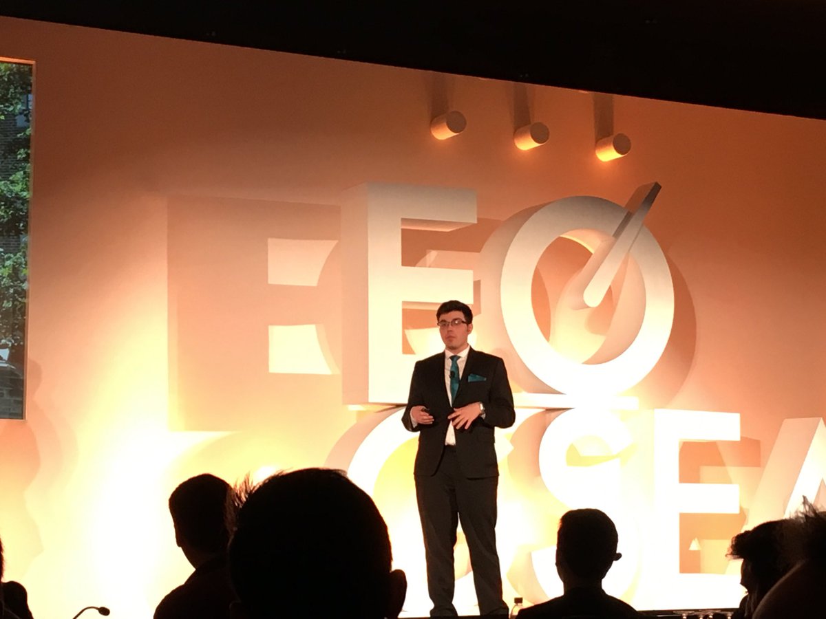 Andre Bertram wowing the audience at  the global student entrepreneurship competition in Toronto.  His best answer - entrepreneurship combined with research gives society the ability to solve big problems faster.