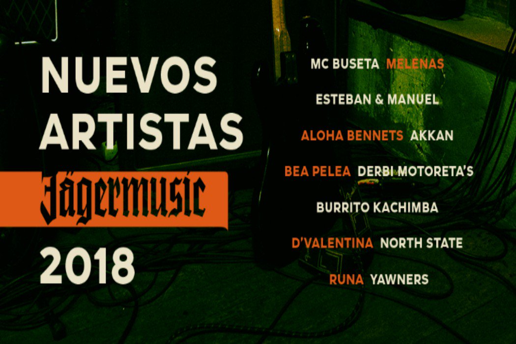 Jägermusic incorpora nuevas bandas para el año 201.8 Conoce a sus últimos fichajes crazyminds.es/noticias/jager…