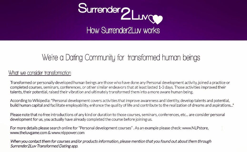 Surrender2Luv's tweet photo. Wondering if you're transformed?let us know in the comments below what courses you've done so far #MondayMotivation
#surrender2luv #datingapp #datingsite #lovequotes #single #DatingTips #dating #relationshipgoals #quotes #love #inspirational #happiness #instalove #lifestyle https://t.co/ba41NVp2kh