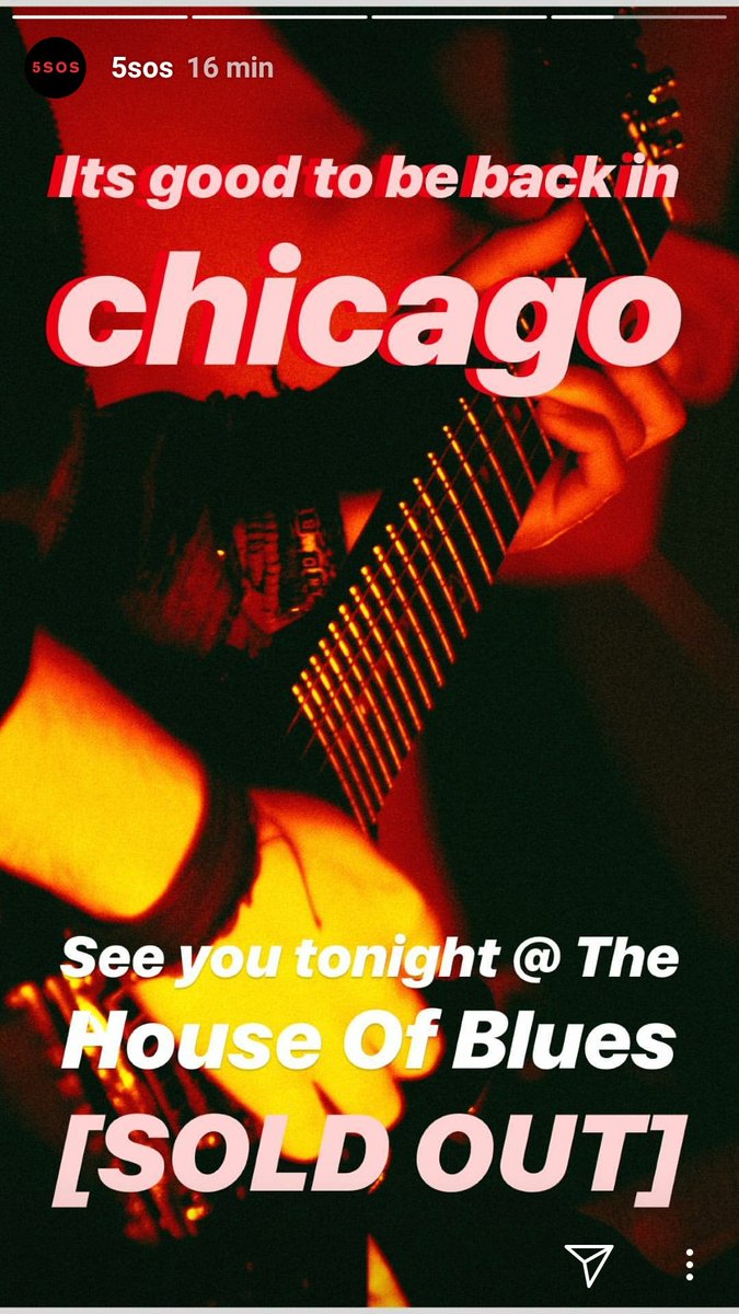 5soupdatess's tweet photo. Posted on their IG stories!
#5SOS3Chicago https://t.co/w6VbgR8eQ1