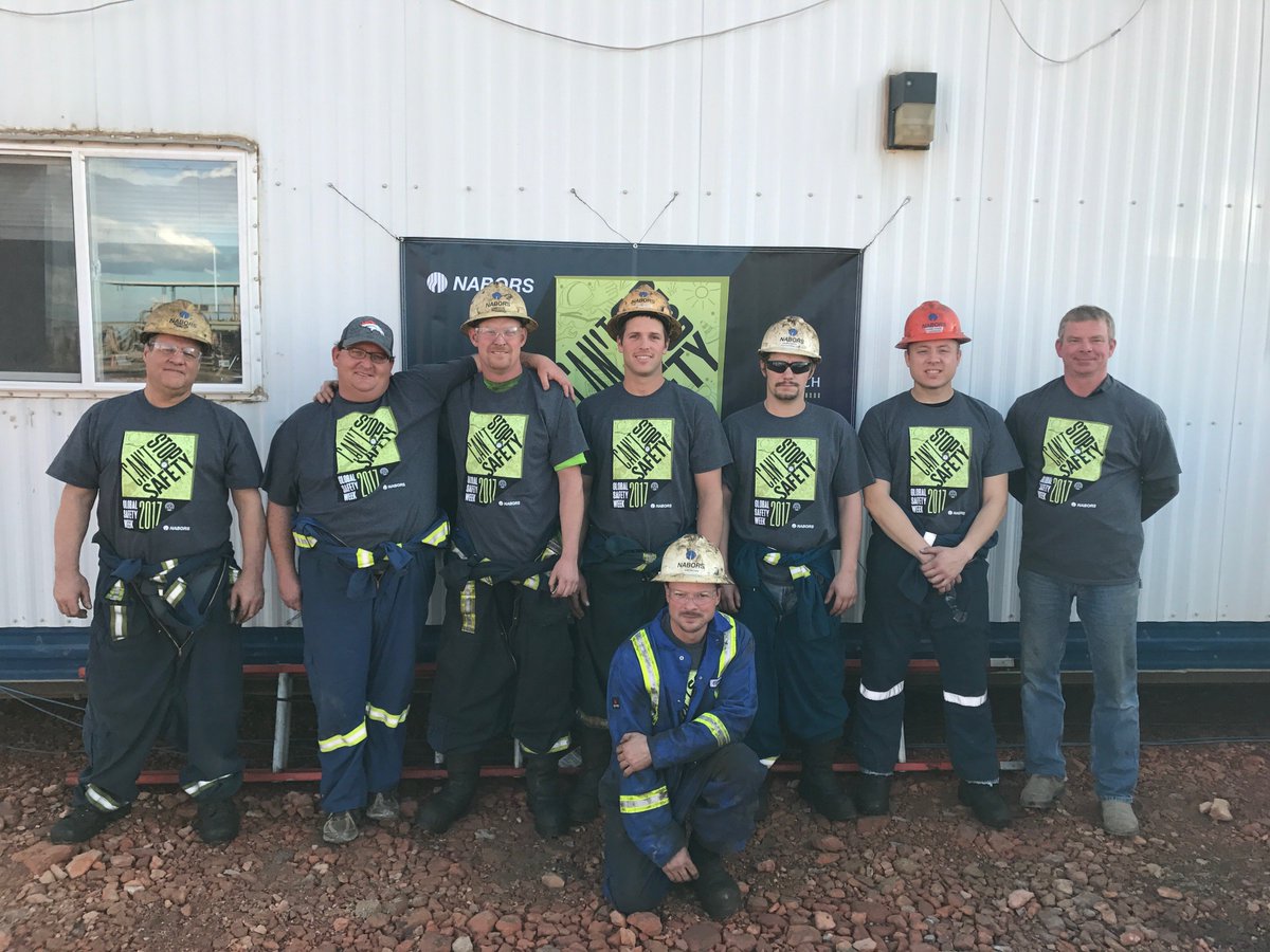 Nabors Industries on Twitter "Our PACE®X800 Rig X27 crew recently