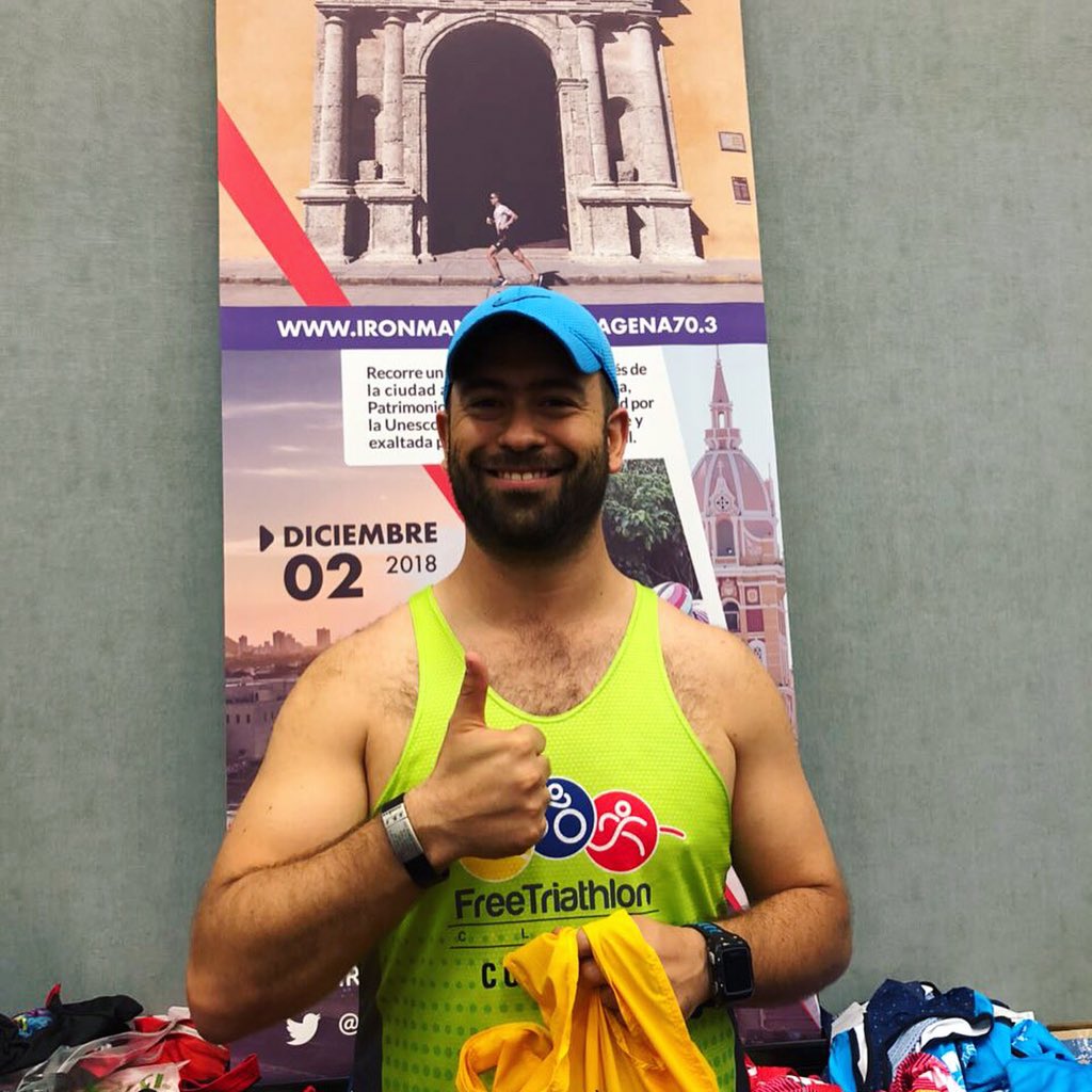 Gracias a todos los que nos visitaron y se inscribieron a nuestro Allianz IRONMAN 70.3 Cartagena!!! Nos vemos en diciembre con toda la energía! 💙💪🏼❤️ #challengeaccepted #swimbikerun #ironman703cartagena #im703cartagena
