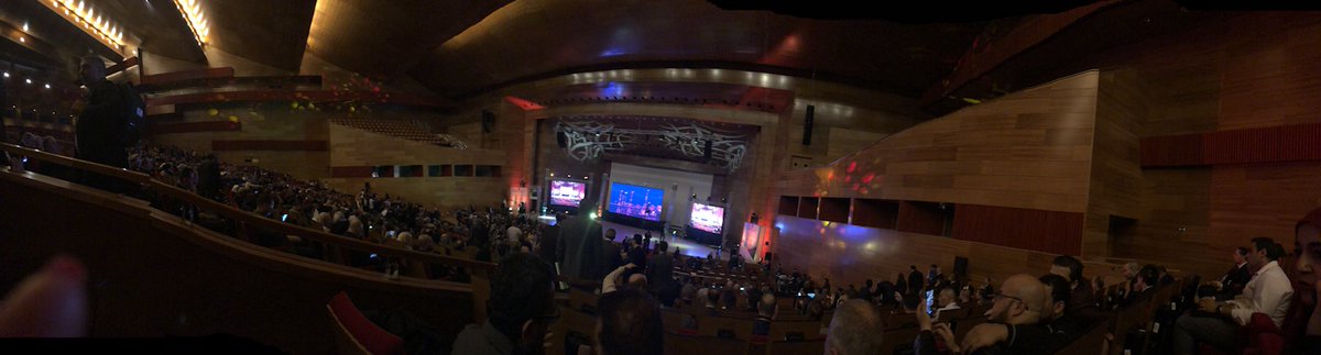 FBrahimi's tweet photo. Un auditorium à 5000 places , impressive ! #JST11 au CCO #oran https://t.co/Lof0y0WPOw