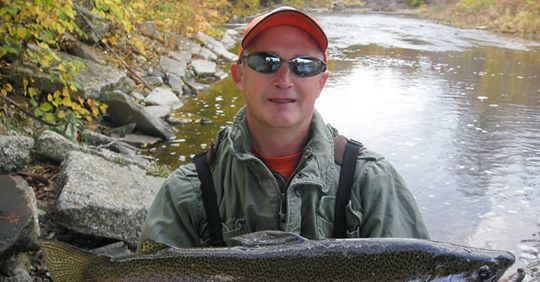 OhioDivWildlife's tweet photo. This past weekend, a new Conneaut Creek angler access site in #AshtabulaCo was dedicated to the late Phil Hillman, who served for 37 years with the ODNR Division of Wildlife before his passing last July: https://t.co/04oc5EtaEc #fishohio #steelhead #fishingaccess https://t.co/HB3TBPHBXs