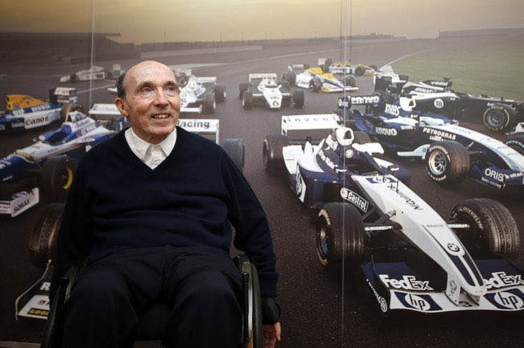 Happy 76th Birthday to Sir Frank Williams.  