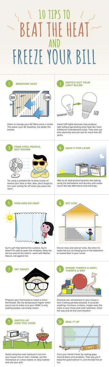 CoolShitBiz's tweet photo. 10 Tips To Beat The Heat And Freeze Your Bill! https://t.co/mUWF3fDfhM