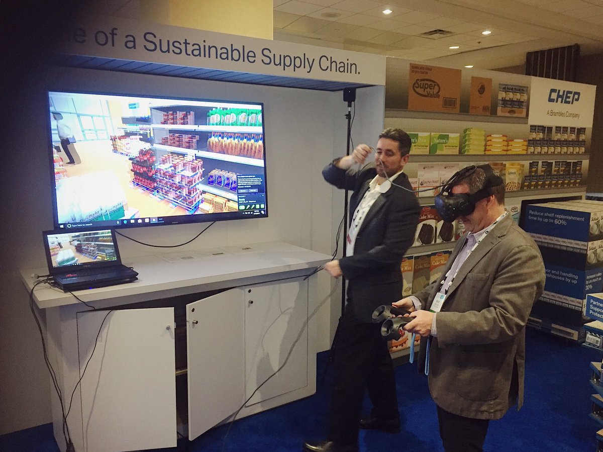 SCBrain's tweet photo. Who knew pallets could be such fun? @CHEPna #TPASupplyChain https://t.co/C86mG3weRs