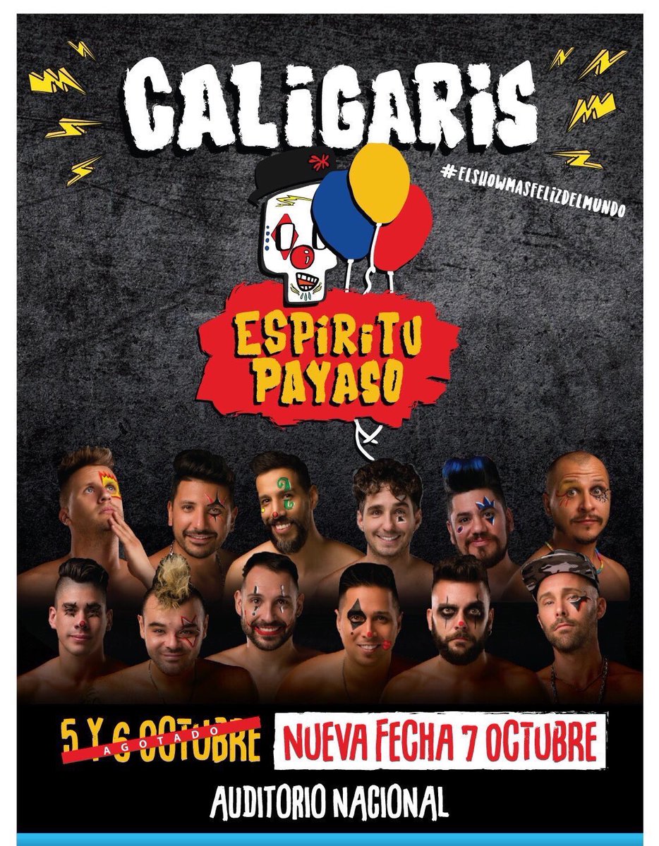 MartinCaligaris's tweet photo. Agregamos un Auditorio Nacional más!!! No lo puedo creer... pellízquenme es un sueño!!! Si... Los sueños se hacen realidad!!! GRACIAS MÉXICO 🇲🇽 https://t.co/qJZxAWCXQ2