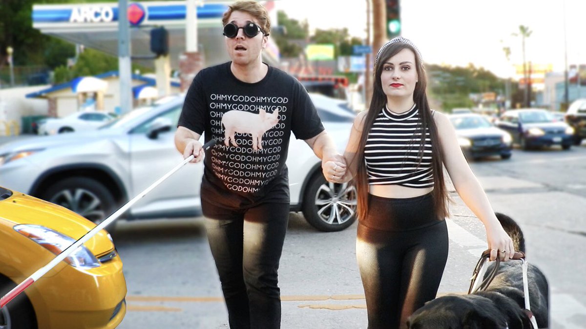 shanedawson's tweet photo. NEW VIDEO
“Switching Lives With A Blind Person”
https://t.co/0J5W3HFajl https://t.co/d6XDL1auE7