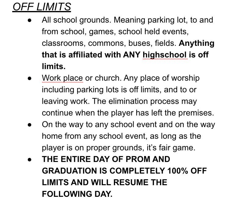 W_WaterWars's tweet photo. OFFICAL RULES *correction, open to all grades* start putting together your teams &amp; DM this page, but turning in money will secure your spot! Also, DM this page with any questions! *Money due by next Friday, Starts the Monday after* RT TO SPREAD THE WORD!! https://t.co/5tHPWPhRBZ