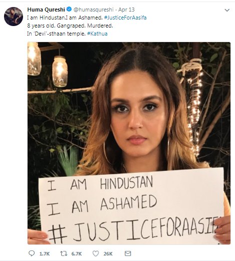SirJadeja's tweet photo. 👉Rape In Temple: "I'm Ashamed Of 8 Year Old Gangraped, Murdered In Devisthaan Temple"
👉Rape In Mosque: "Rape Is Rape. Don't Politicise It" https://t.co/19ydHBTk3I