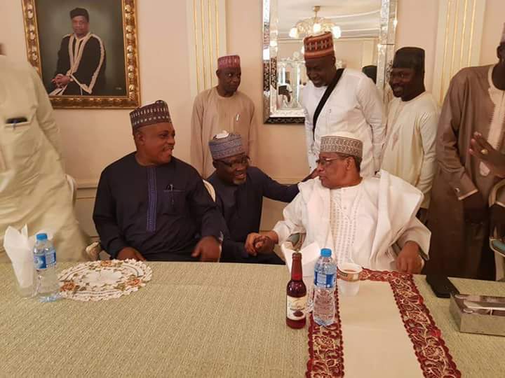 PDPNNMG's tweet photo. PDP NWC met IBB today https://t.co/4KII7Ief6q
