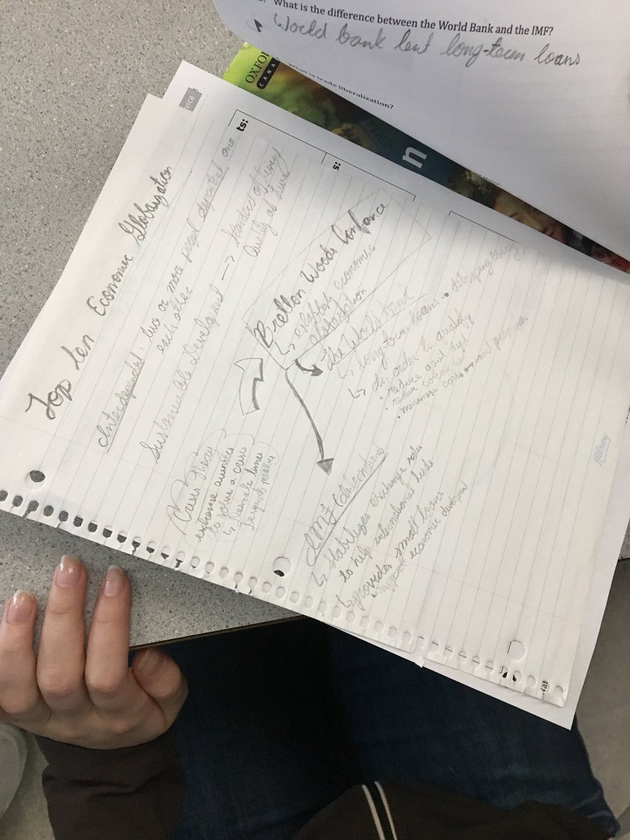sheabrandford's tweet photo. Great to see Sr. High students #VisualJournalling in SS10 after Mrs. Reidโs lesson. What a great way to express creativity and knowledge! @oilfieldsschool @fsd38 https://t.co/HEflhvAT4h