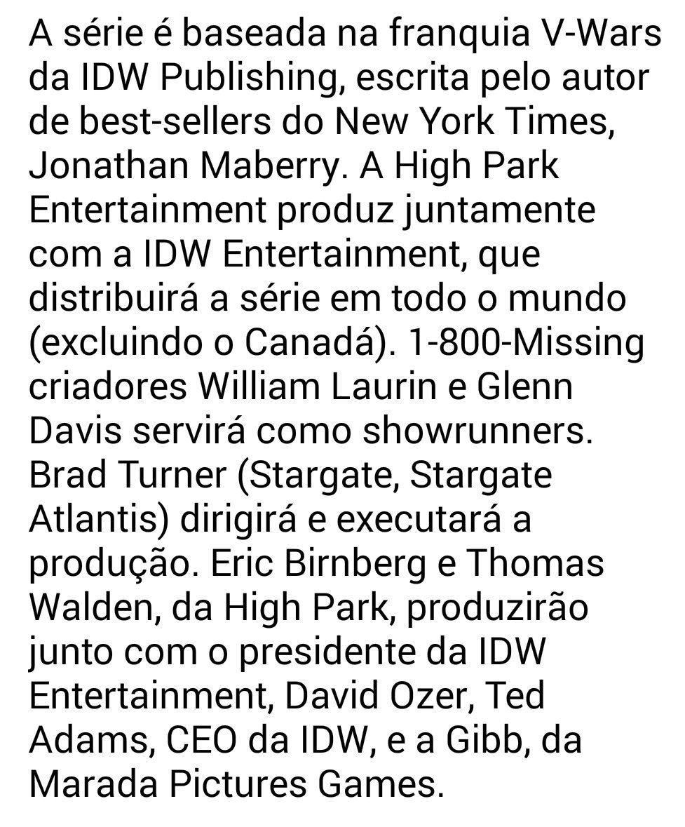 IanSBRA's tweet photo. Ian Somerhalder vai estrelar na nova série Vampira de Drama da Netflix 'V-Wars'.

A série baseada no romance de IDW com o mesmo nome, conseguiu uma ordem de 10 episódios no gigante da transmissão.

Confira: https://t.co/FgPzNJnkZN
