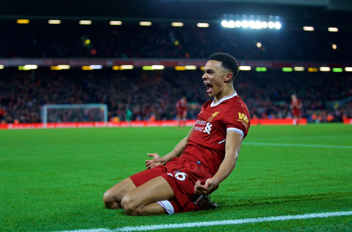 TheKopitesWay's tweet photo. BREAKING: Trent Alexander Arnold set for new deal in the summer, the 19 year old has been outstanding for Liverpool this season. https://t.co/EW9OLF0rll