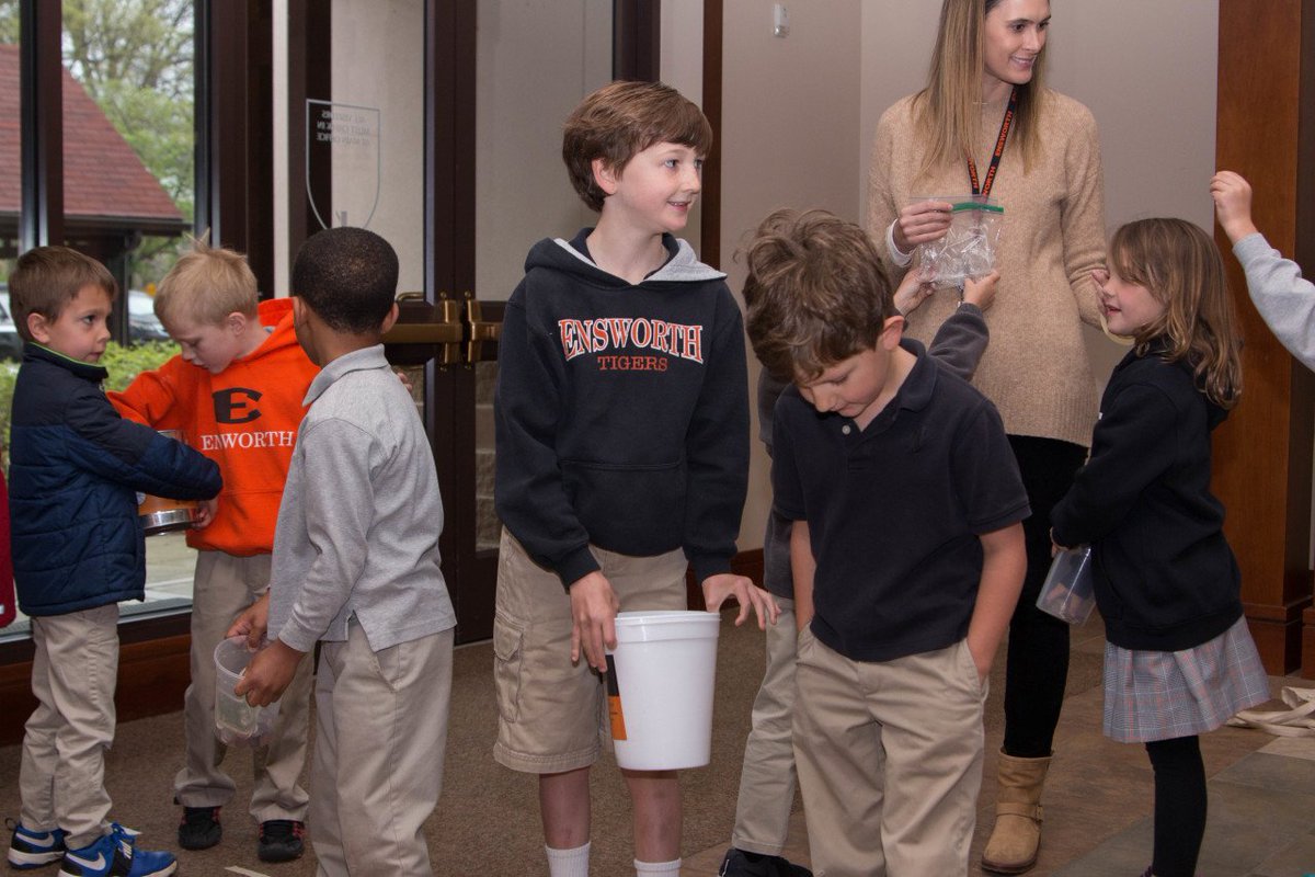 Ensworth's tweet photo. Change is good...and these kindergarteners want to do some good with it! Send your K-8 students to school with a handful of change and help Grade K support Habitat For Humanity between now and Monday, April 30. #ExcellenceInService #CoreSkillBuilding https://t.co/0RVvNCk1NP