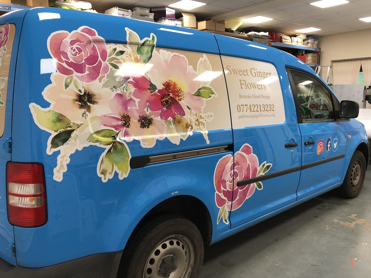 citysigns's tweet photo. Who has seen this great looking vehcile livery we completed for Sweet Ginger Flowers - one very happy customer!

#worcestershirehour #vehiclelivery https://t.co/RwHR86AWtY