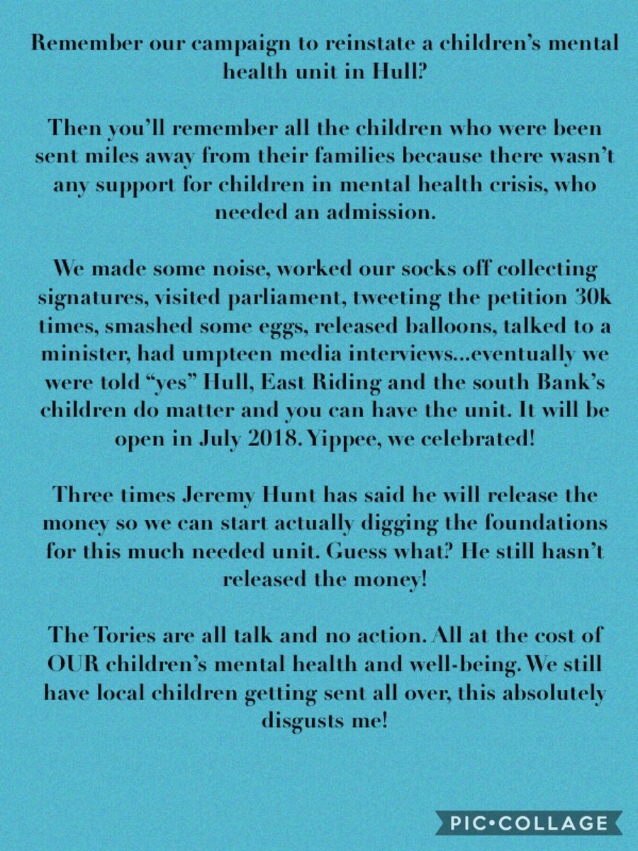 Let down by Jeremy Hunt and the Tories again  help <a href="/jeremycorbyn/">Jeremy Corbyn</a>