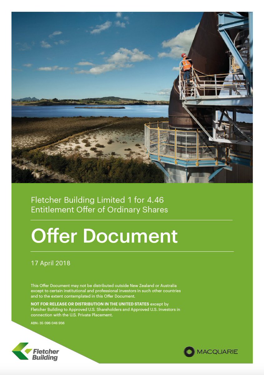 insightcreativ1's tweet photo. There when they need us! It’s been a full on few days (and nights!) getting the Fletcher Building Rights Issue offer document ready for this morning’s release. https://t.co/b1plx8OqCu