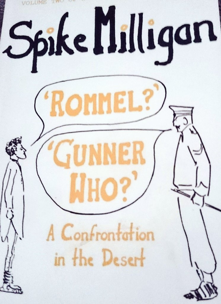CraigWMcNeil's tweet photo. #Spike100 has inspired me to dig out my copy of this. Just timeless, achingly funny and searingly brilliant.
#NowReading
#SpikeMilligan https://t.co/lQWUSriTGR