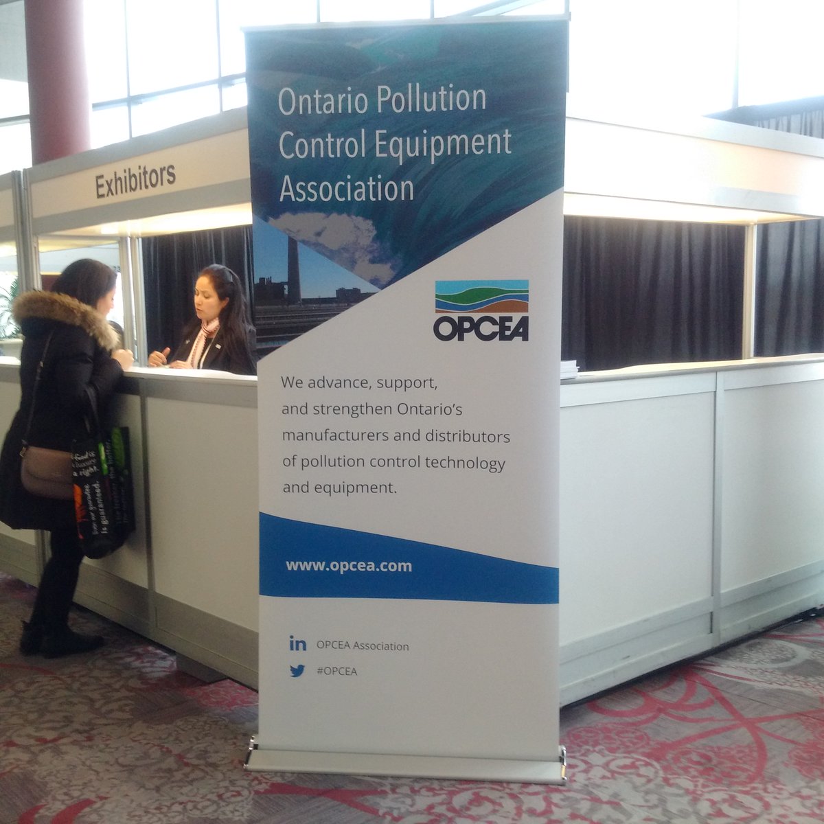 Saturday is halfway done. We were just checking out our friends at #OPCEA, if you missed us then keep an eye out for any further updates #WEAO2018