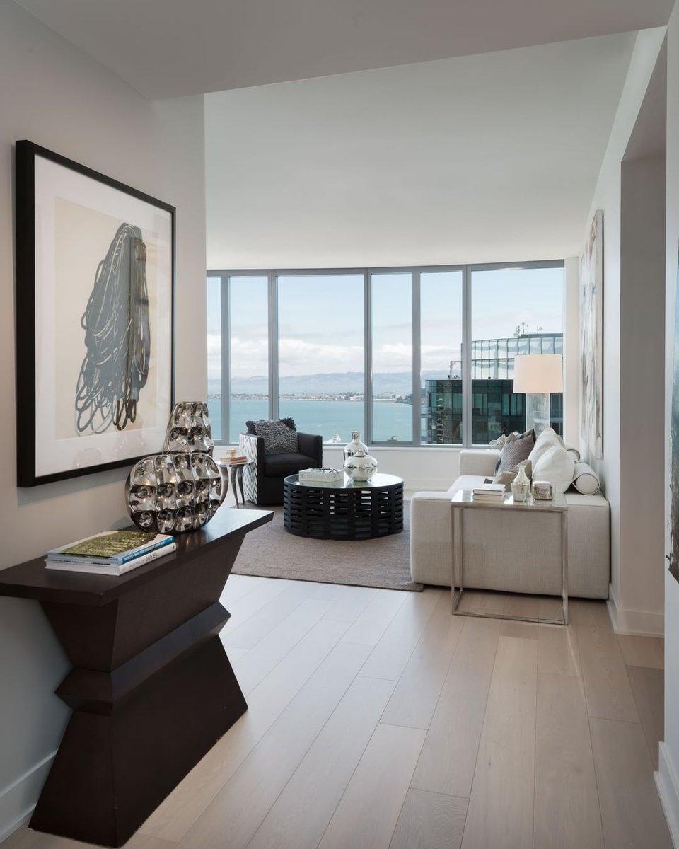 LuminaSF's tweet photo. Warm, modern interiors framed by expansive windows with majestic vistas of the city and the San Francisco Bay. Welcome home to LUMINA. #LUMINAsf #luxurycondos #luxuryhighrise #highriselife #SFhighrise #luxurynewdevelopment #SFNewDev #SFRE #newdevelopment #highrise https://t.co/jvP2cA6Tyu
