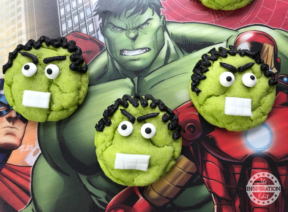 Inspire_Edit's tweet photo. Looking for a fun treat? Try these Avengers Hulk Cookies.  #AvengersInfinityWar  https://t.co/YUjCq4dQPj https://t.co/LQ7DhePCWl