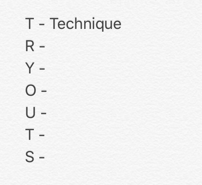 AWHS_Cheer's tweet photo. T is for Technique! Technique is what the judges and us coaches are looking for. Make sure you are performing skills that you can execute 10 out of 10 times. Also make sure you are using the correct technique with your motions (motion placement, sharpness, etc). https://t.co/NQGnWNBHgz