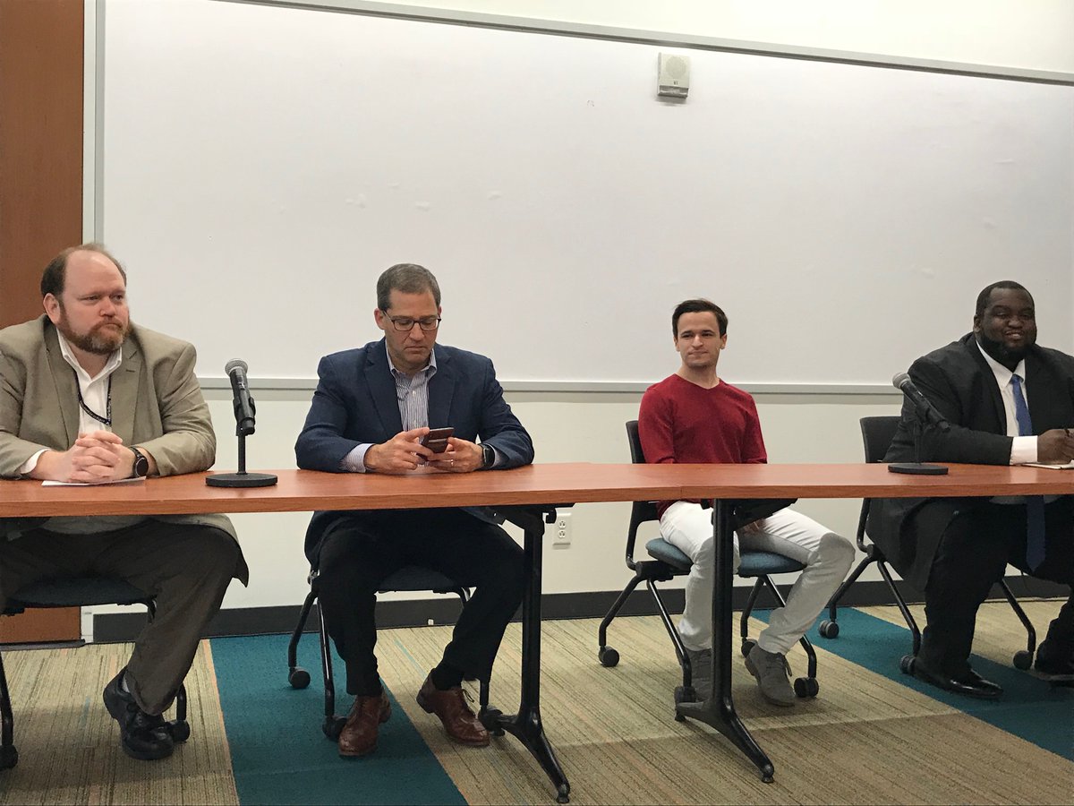 ohpandata's tweet photo. Thanks to all who attended our State of the Union: #cybersecurity #cloud & #AI event this morning, kicking off @OHTecOnline #techweekneo. Amazing keynote by US Attorney Justin Herdman and a stellar panel discussion. Thanks to @BlueBridgeLLC for co-hosting with us! #happytechweek https://t.co/H5KvINRv2D