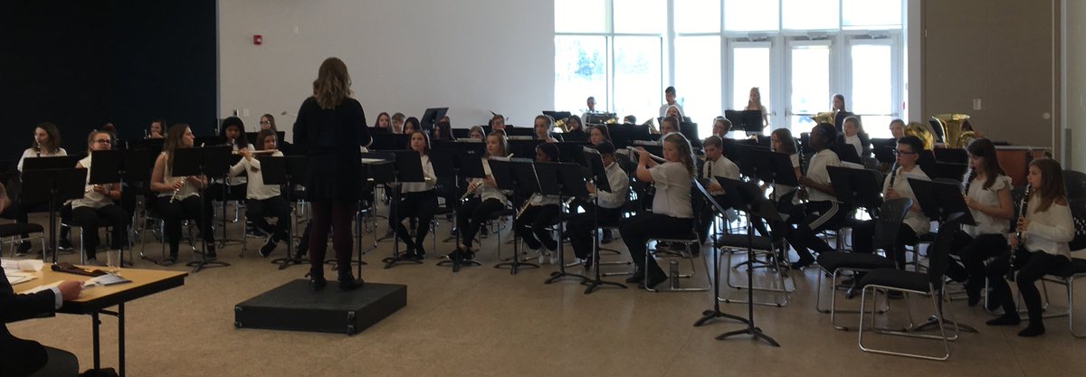 GSCSNews's tweet photo. Mother Teresa Gr. 6 band students, under the direction of Mrs. Chantelle Berg, making their festival debut! #premiereperformance https://t.co/sFiWNlu87I