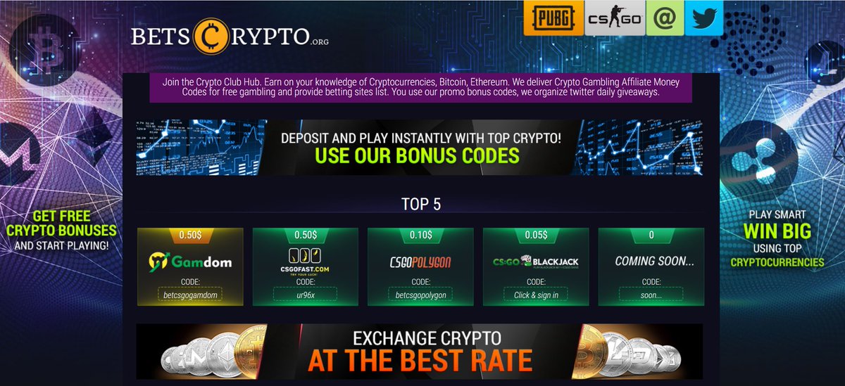 betcsgoorg's tweet photo. You can earn on your knowledge and luck of Cryptocurrencies ;) Visit: https://t.co/BwSPaKU1nF https://t.co/eiDSzhQMag