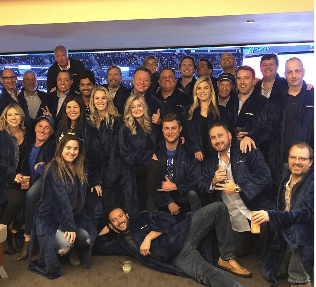 SealShield's tweet photo. It is #NationalWearYourPajamasToWorkDay and we would love to see everyone rock out their Seal Shield robes at work! Mention us or comment below!✨😀#PJstoWork #BestPlacestoWork https://t.co/2LSb0LYkd5