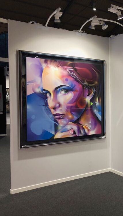 ‘Fast forward’ 150 x 150cm with <a href="/GaleriesBartoux/">Galeries Bartoux</a> @UrbanArtParis