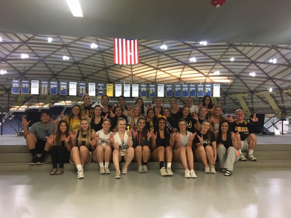 NAU Cheer tweet media