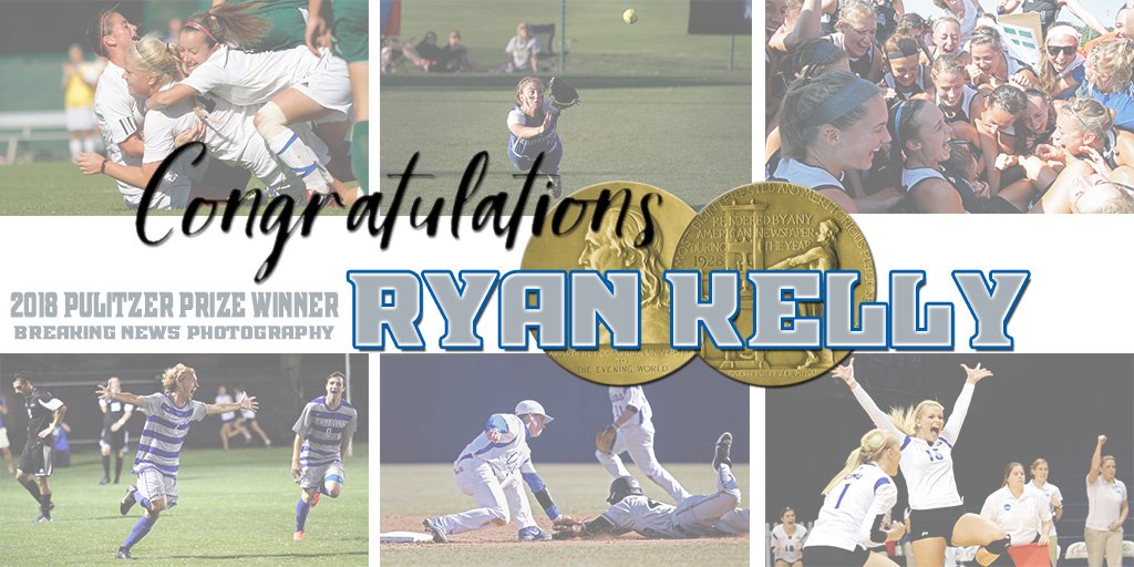 CNUathletics's tweet photo. Congratulations CNU Alum and Photographer @RyanMKellyPhoto on winning a #Pulitzer today! Ryan shot thousands of images for @CNUcaptains during his tenure at Christopher Newport before capturing his award-winning image in Charlottesville #acaptainforlife https://t.co/AGiu7VjR7i